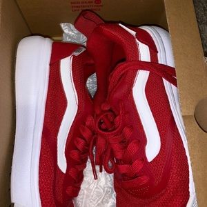 NEW Red Vans